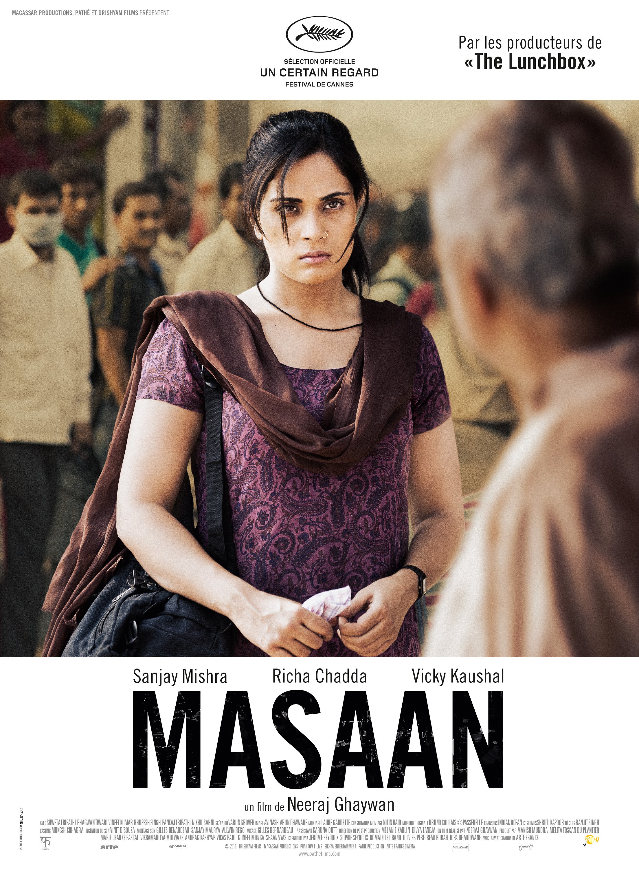 Mega Sized Movie Poster Image for Masaan (#1 of 3)
