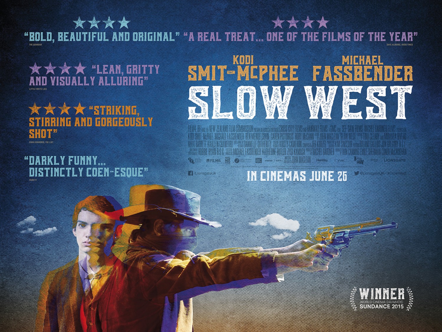 Extra Large Movie Poster Image for Slow West (#3 of 4)