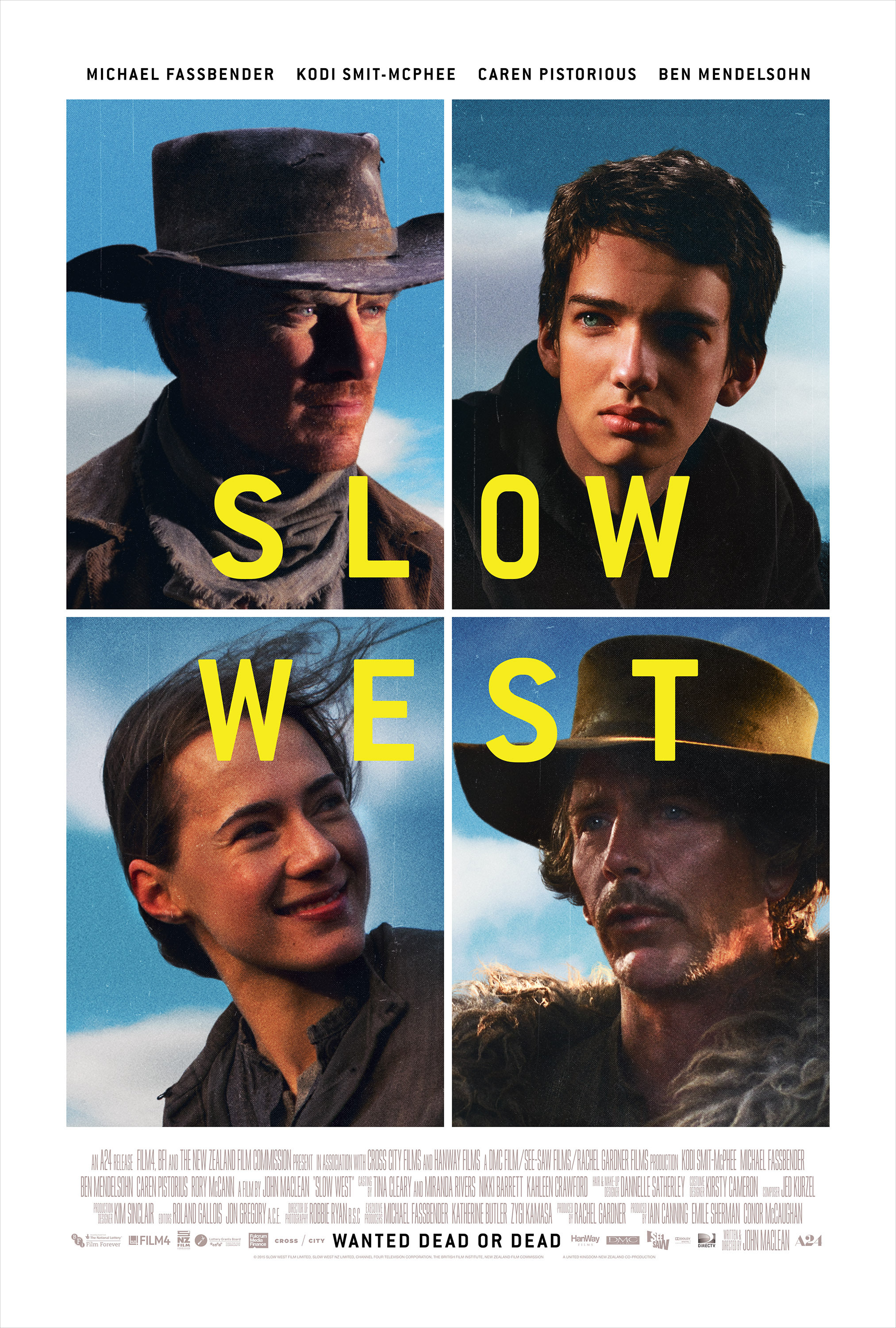 Mega Sized Movie Poster Image for Slow West (#1 of 4)