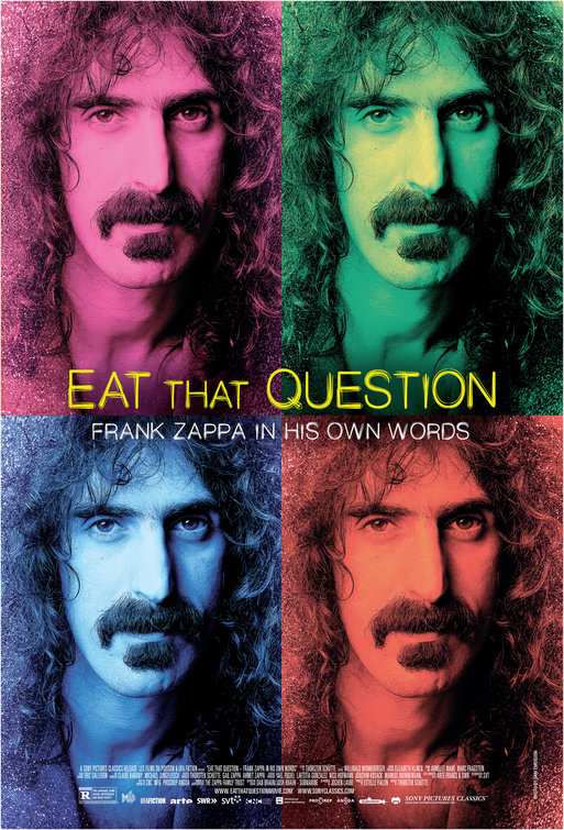 Eat That Question: Frank Zappa in His Own Words Movie Poster