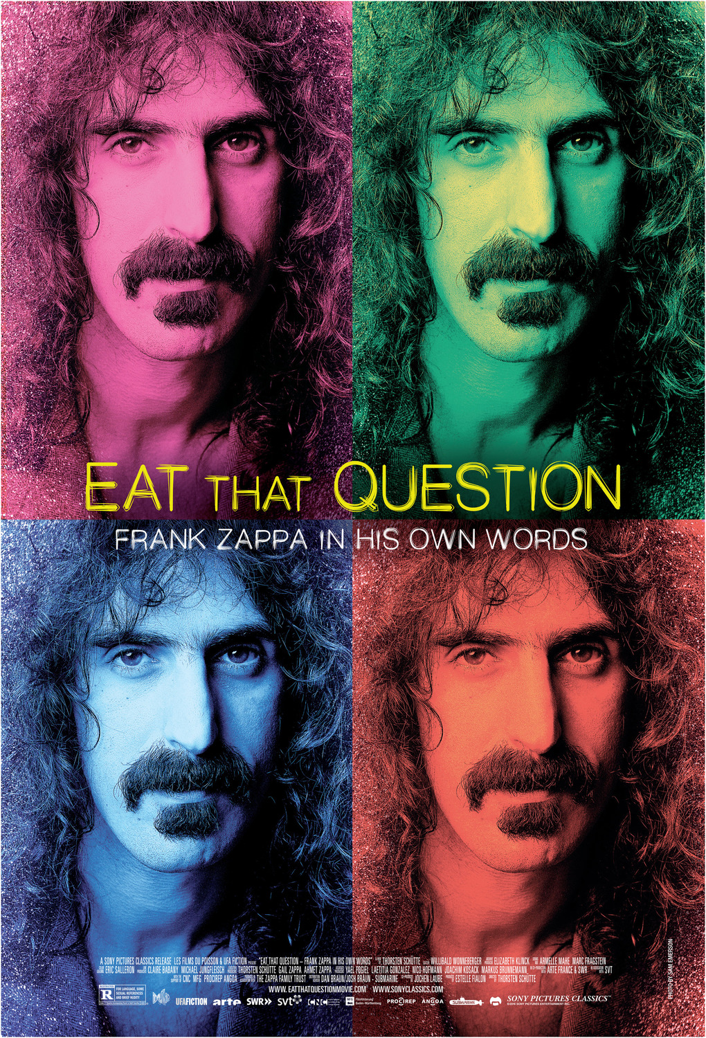 Extra Large Movie Poster Image for Eat That Question: Frank Zappa in His Own Words 