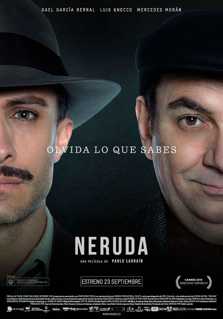 Extra Large Movie Poster Image for Neruda (#2 of 9)