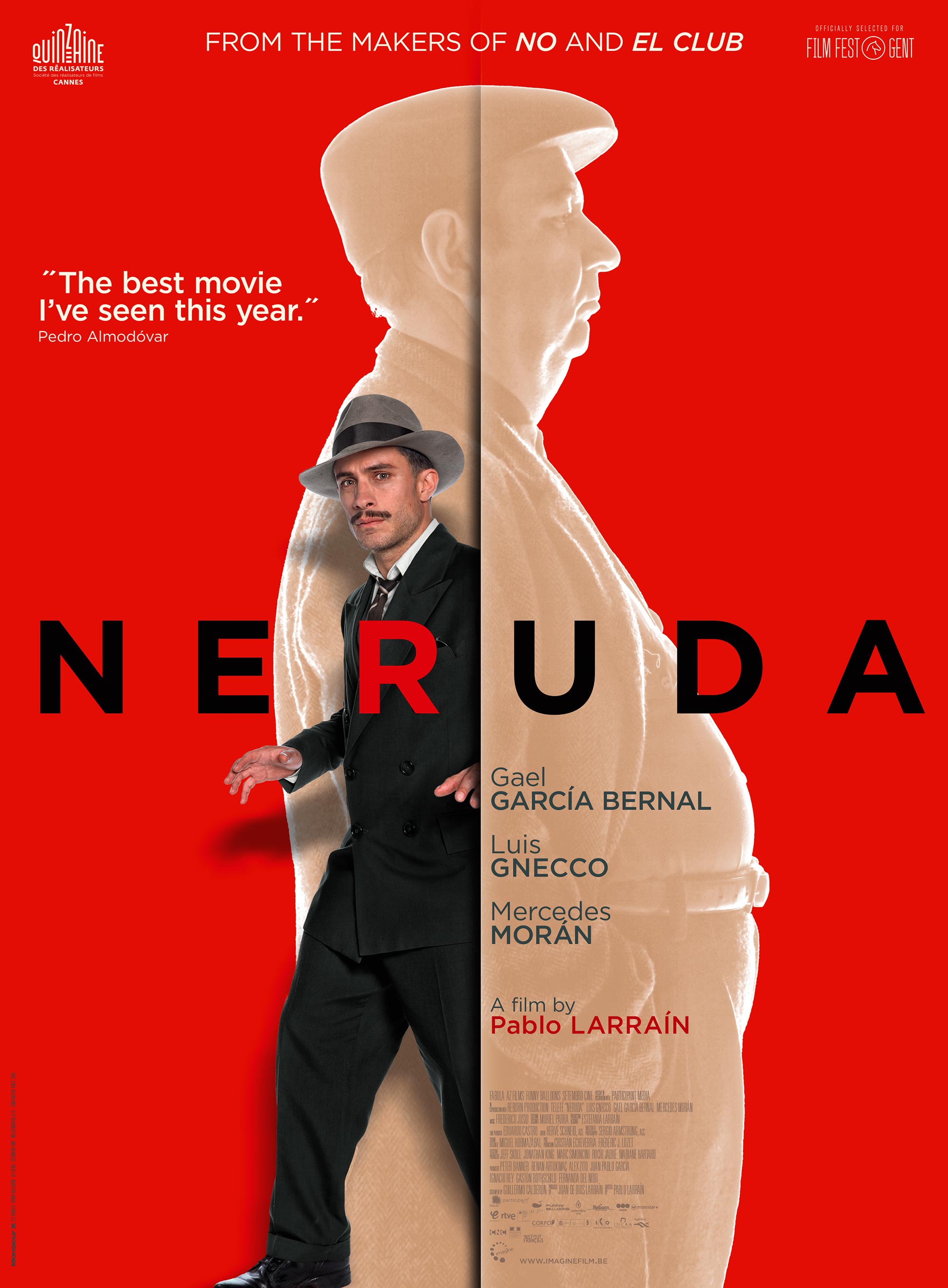 Mega Sized Movie Poster Image for Neruda (#5 of 9)