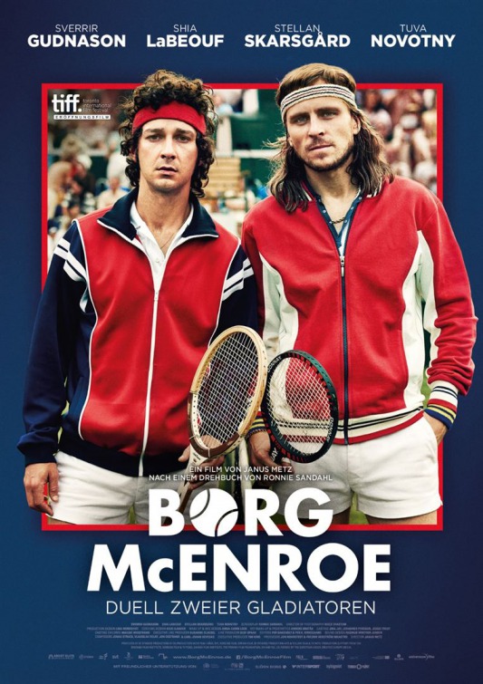 Borg / McEnroe Movie Poster