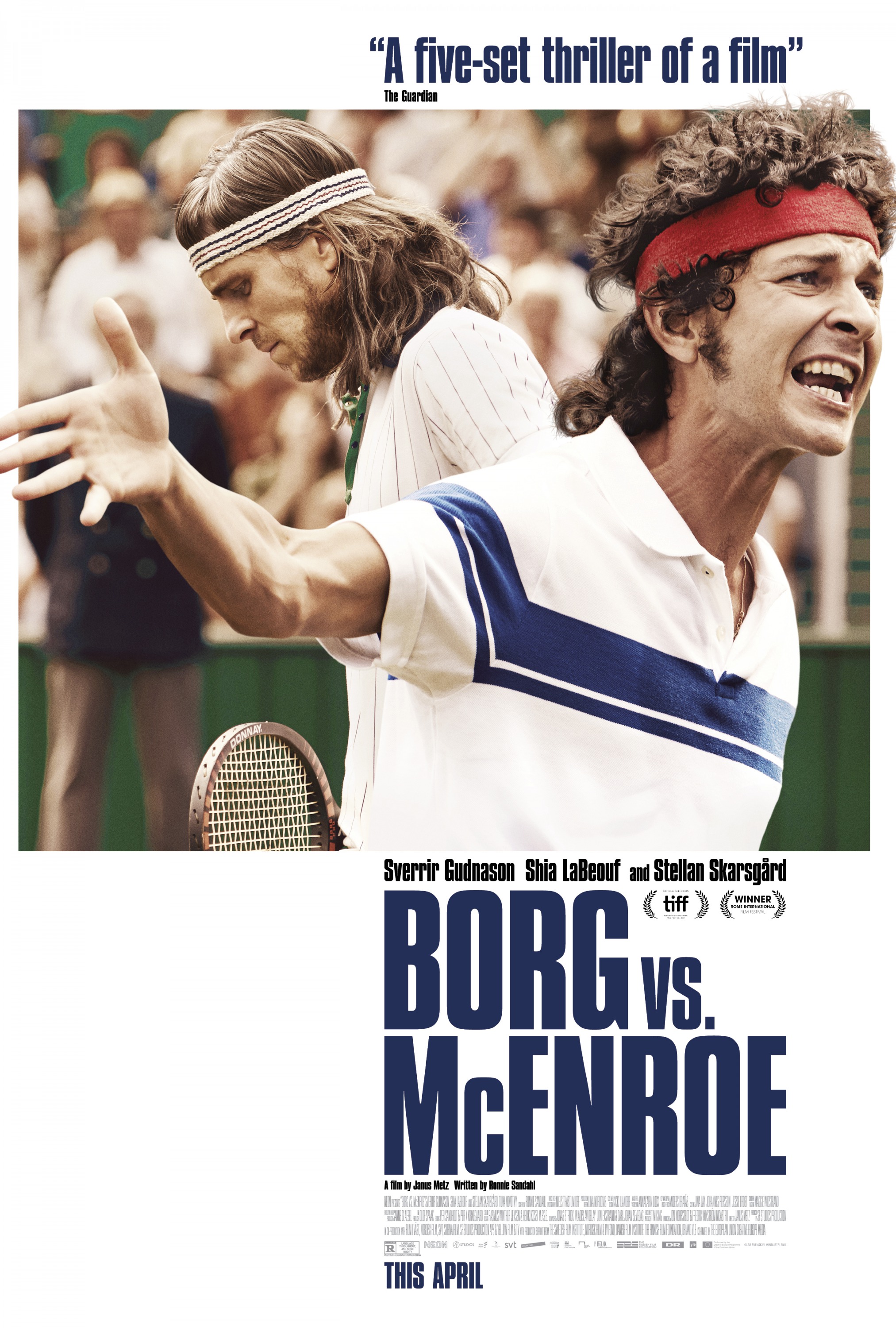 Mega Sized Movie Poster Image for Borg / McEnroe (#8 of 9)