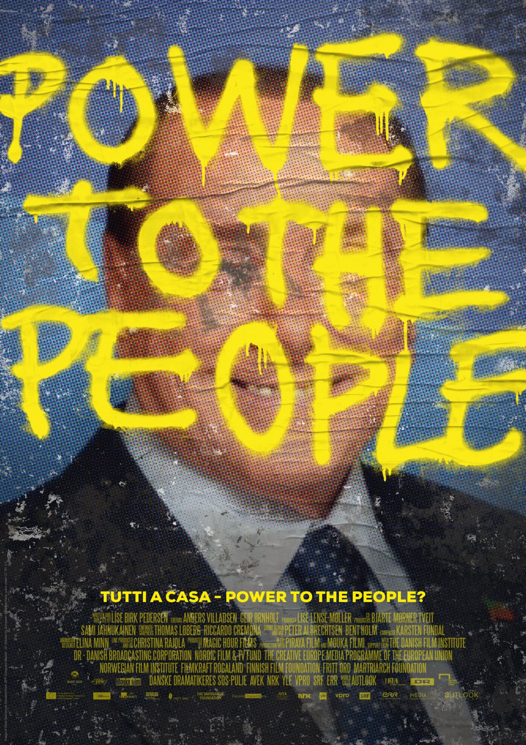 Extra Large Movie Poster Image for Tutti a Casa: Power to the people? 