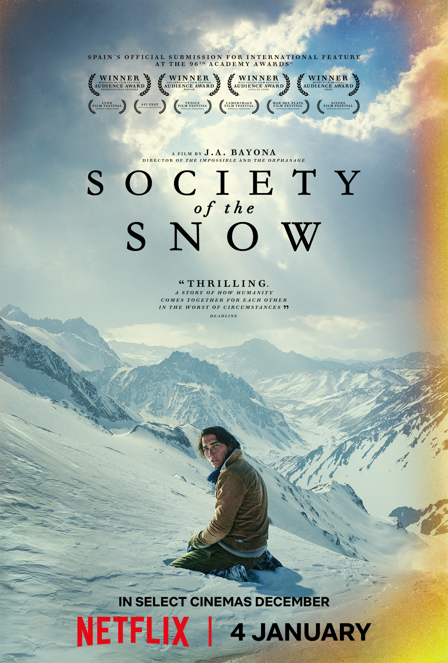 Mega Sized Movie Poster Image for La sociedad de la nieve (#2 of 2)