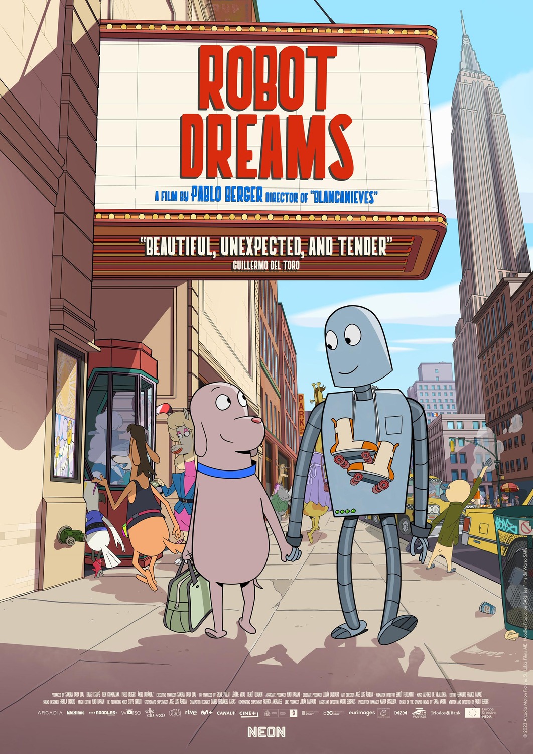 Extra Large Movie Poster Image for Robot Dreams 