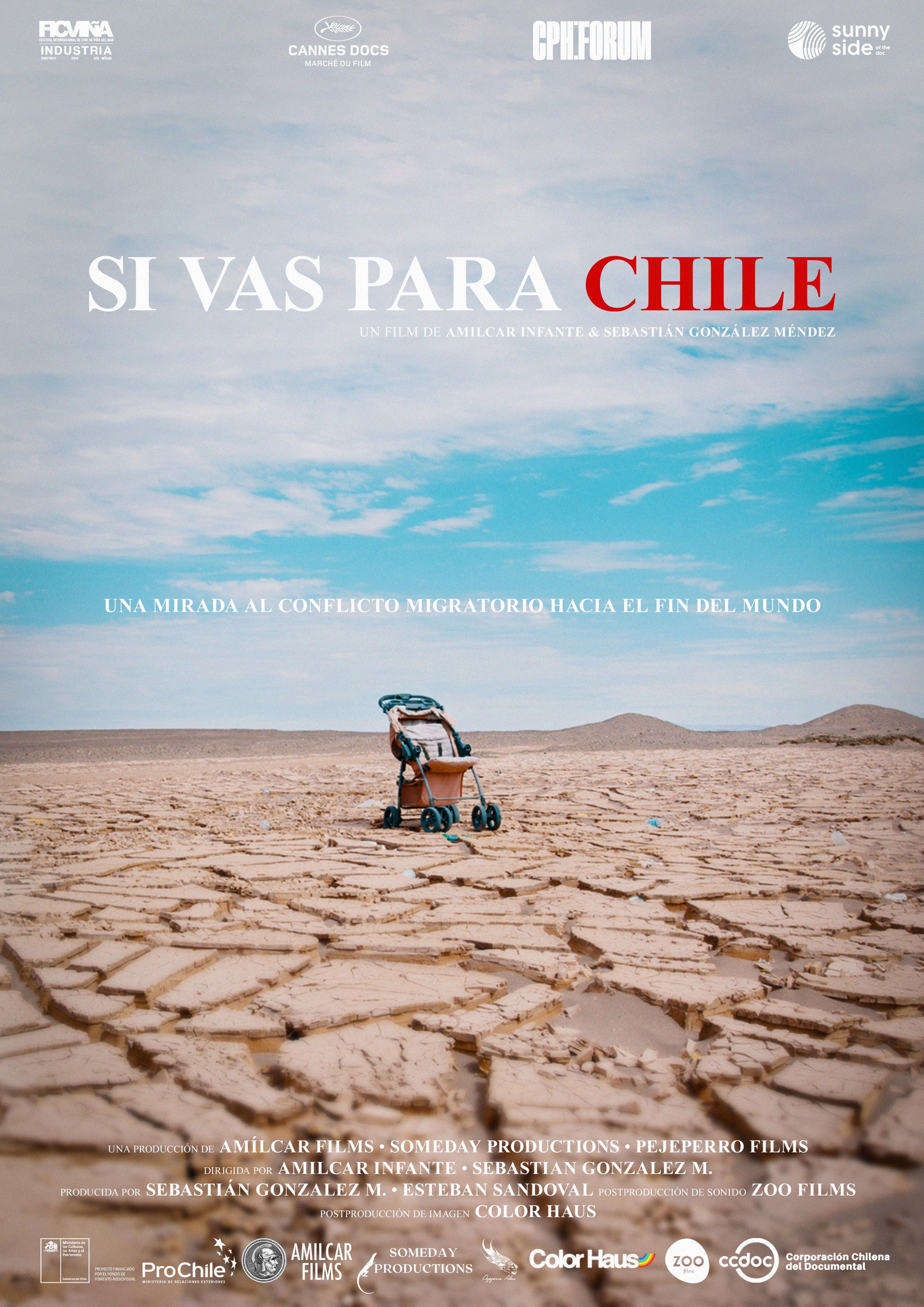 Mega Sized Movie Poster Image for Si vas para Chile 