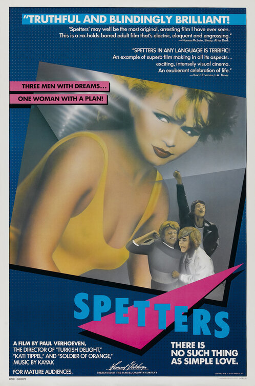 Spetters Movie Poster