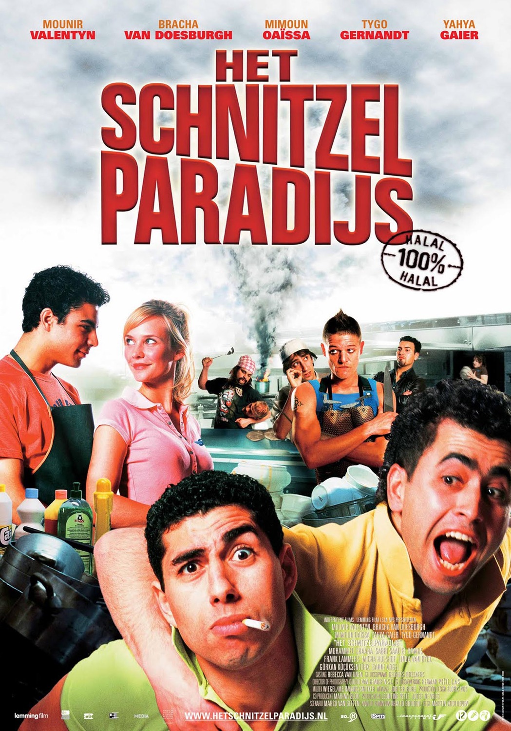 Extra Large Movie Poster Image for Het schnitzelparadijs 