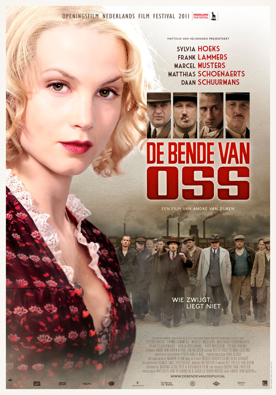 Extra Large Movie Poster Image for De bende van Oss 