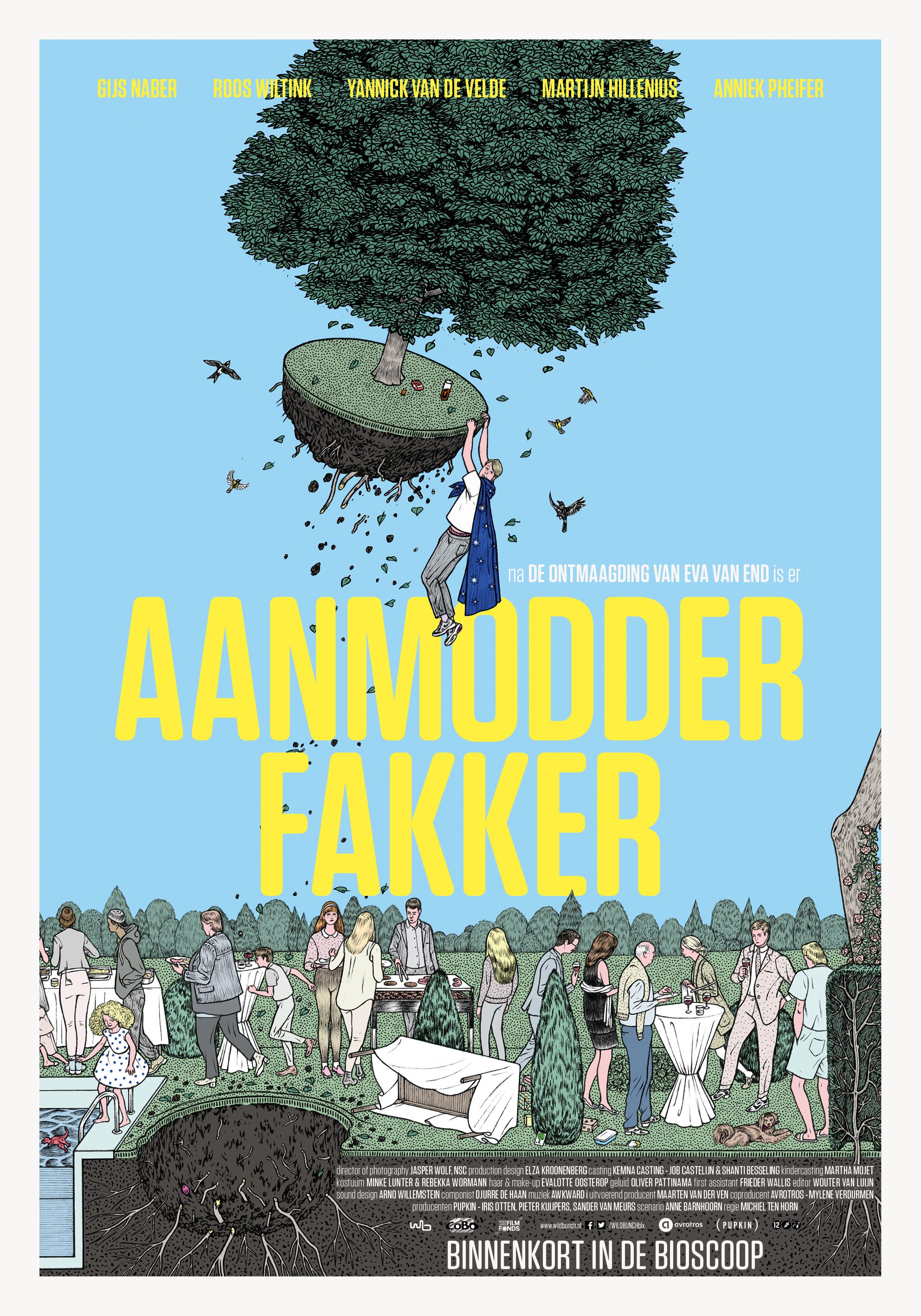 Mega Sized Movie Poster Image for Aanmodderfakker (#1 of 2)