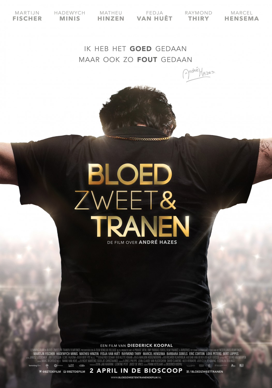Extra Large Movie Poster Image for Bloed, Zweet & Tranen 