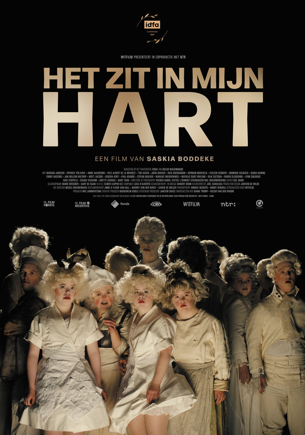 Extra Large Movie Poster Image for Het zit in mijn hart (#1 of 2)