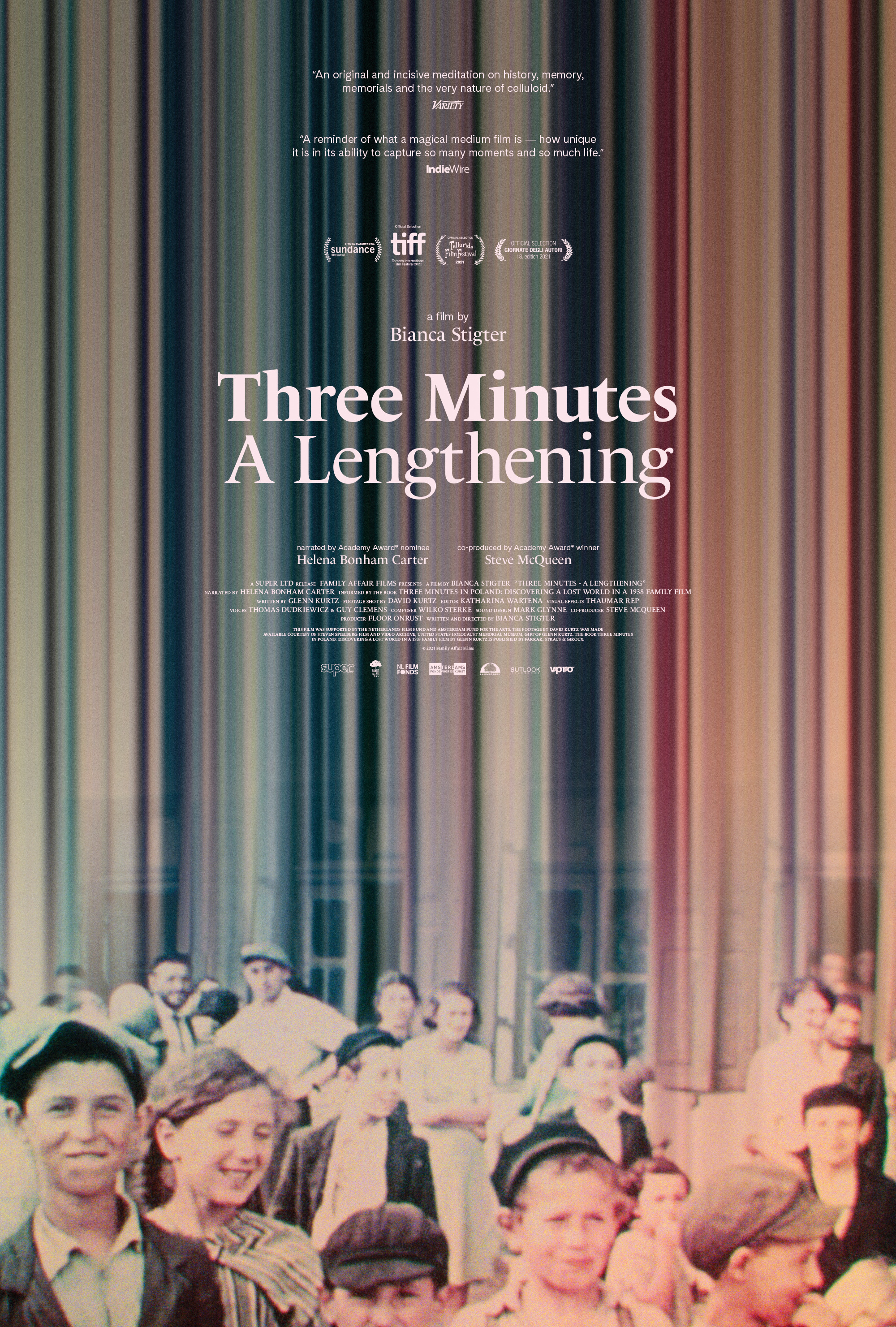 Mega Sized Movie Poster Image for Three Minutes: A Lengthening 