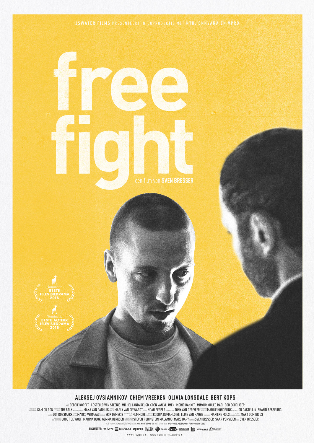 Extra Large TV Poster Image for Free Fight 