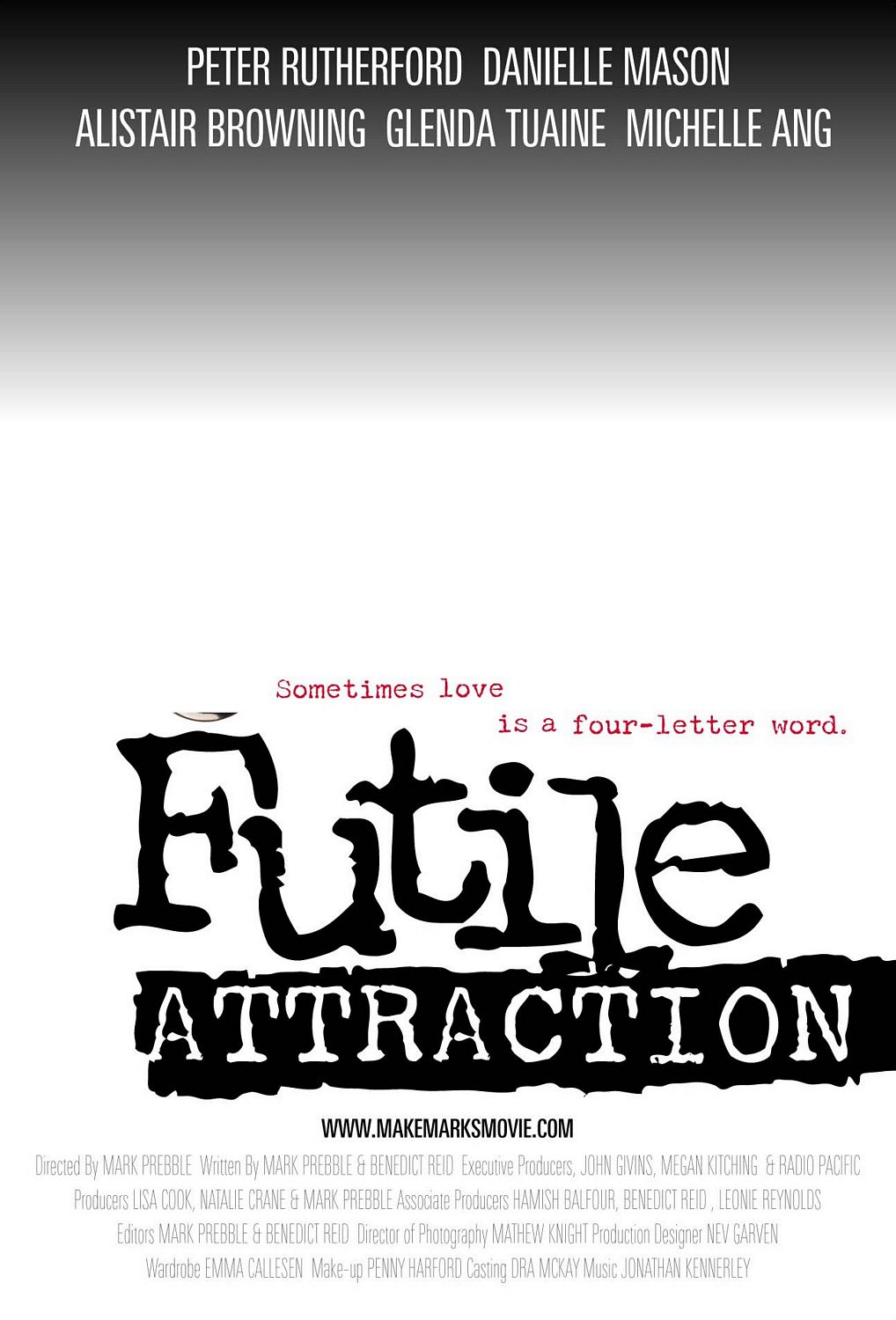 Extra Large Movie Poster Image for Futile Attraction 