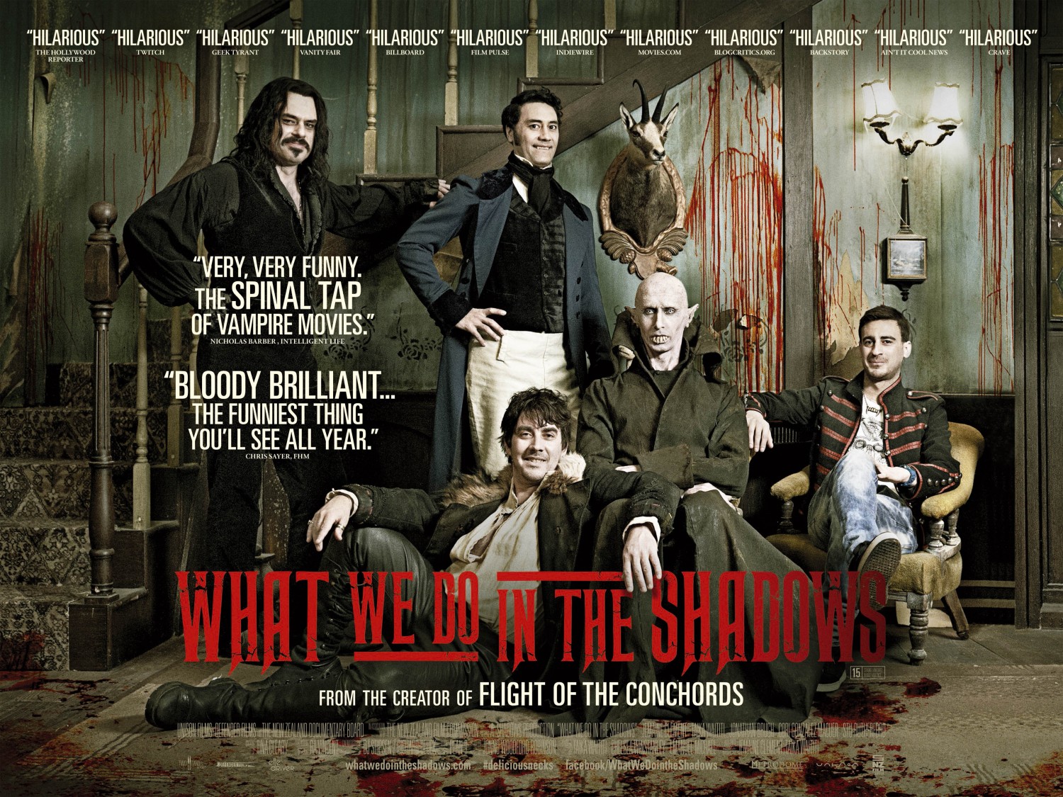 Extra Large Movie Poster Image for What We Do in the Shadows (#3 of 7)