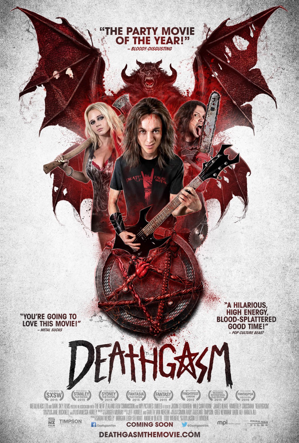 Extra Large Movie Poster Image for Deathgasm (#2 of 2)