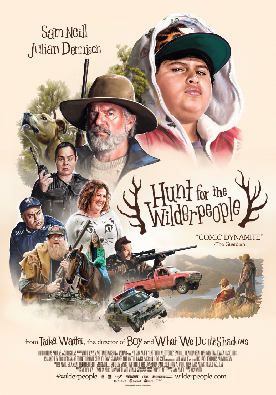 Extra Large Movie Poster Image for Hunt for the Wilderpeople (#3 of 7)