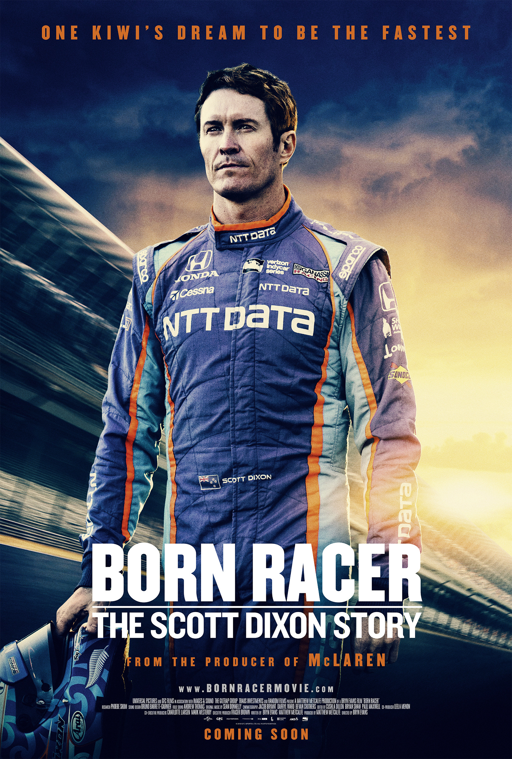 Mega Sized Movie Poster Image for Born Racer (#2 of 3)