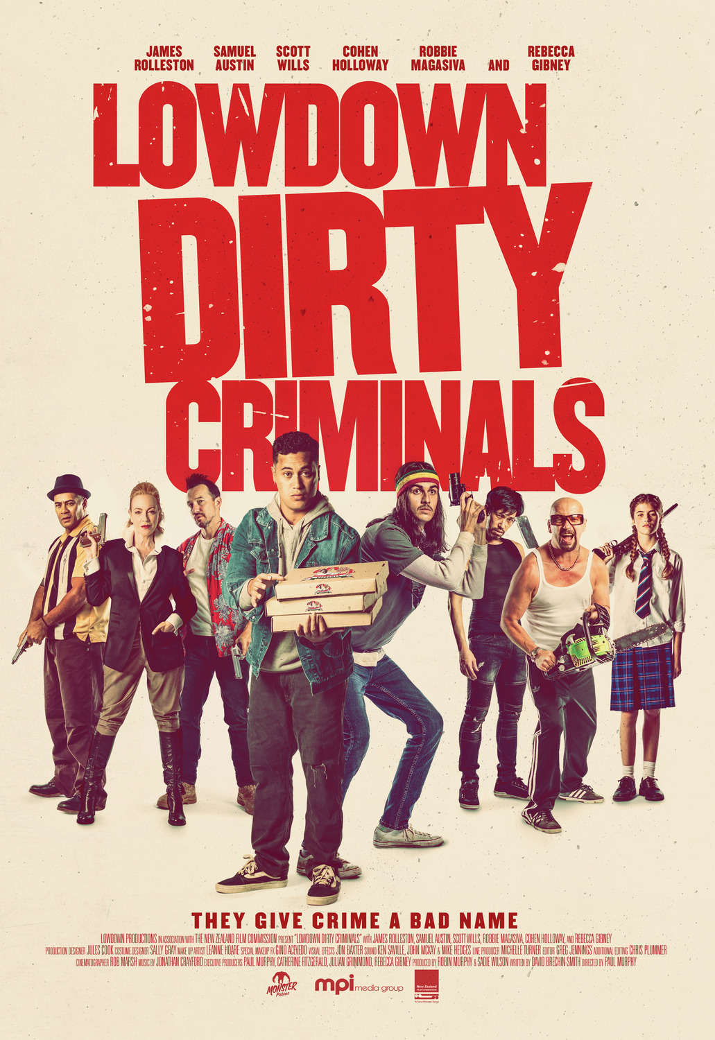 Extra Large Movie Poster Image for Lowdown Dirty Criminals 
