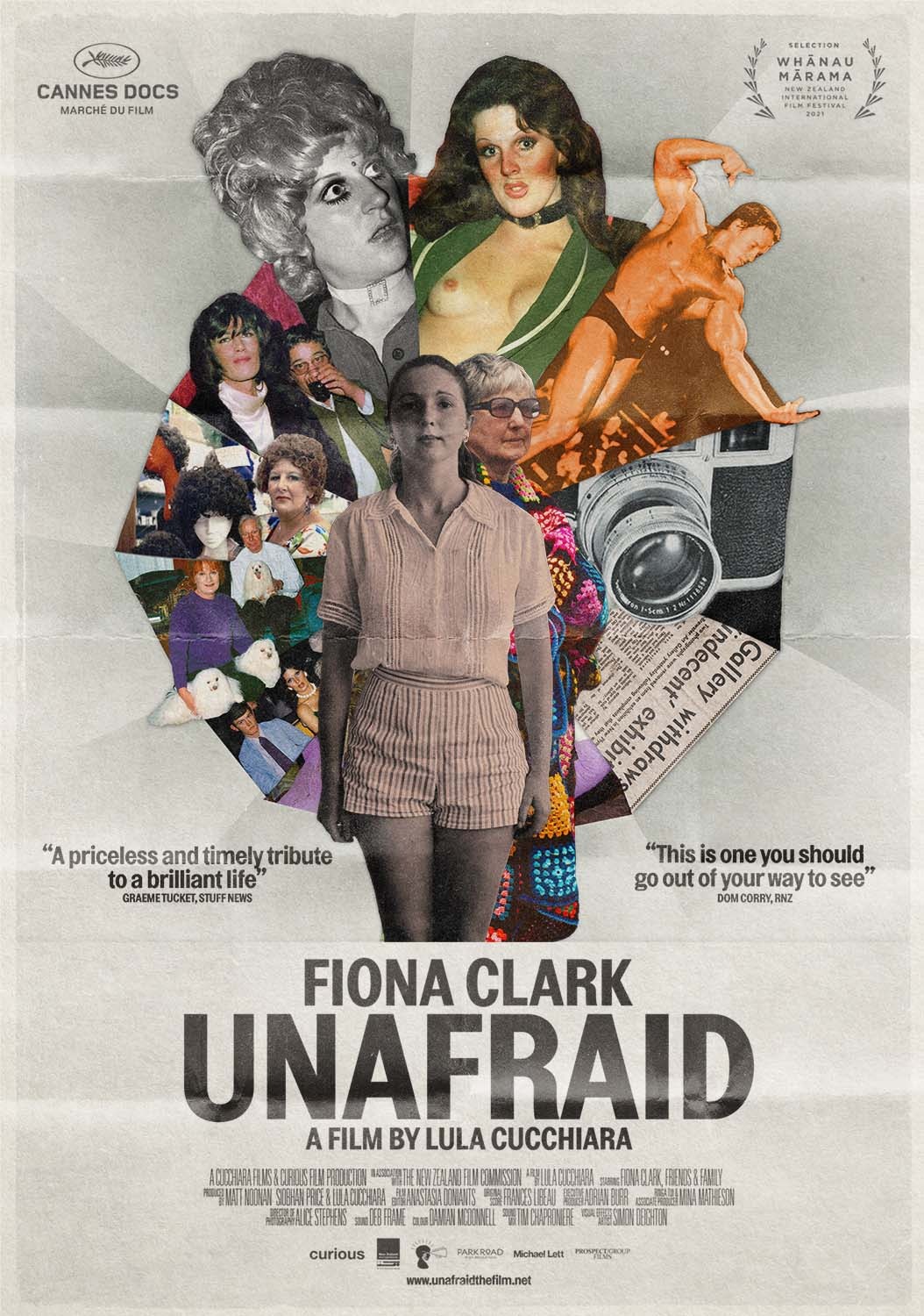 Extra Large Movie Poster Image for Fiona Clark: Unafraid 