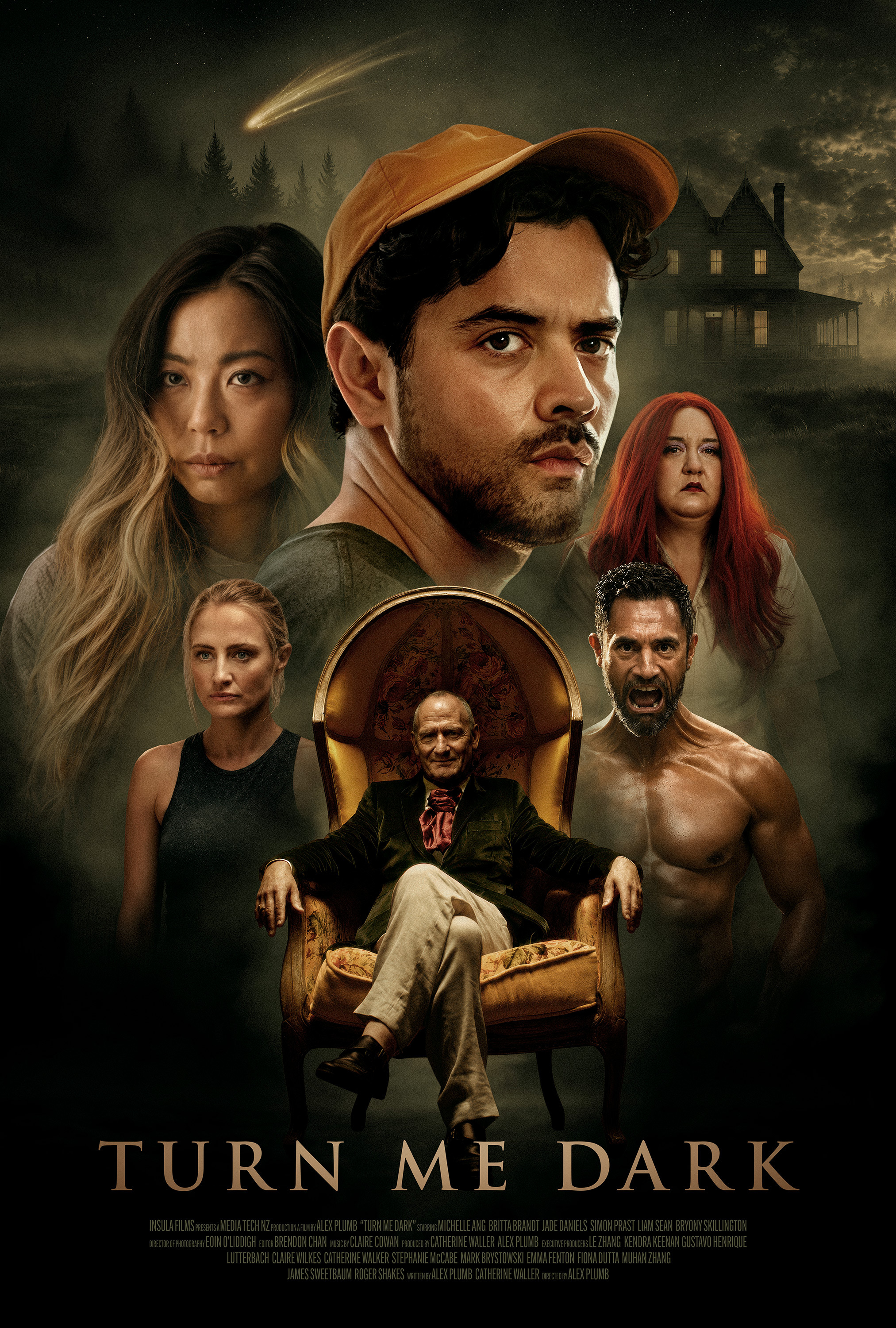 Mega Sized Movie Poster Image for Turn Me Dark 