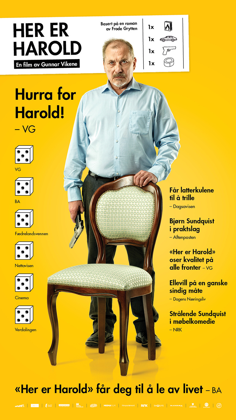 Extra Large Movie Poster Image for Her er Harold (#4 of 4)