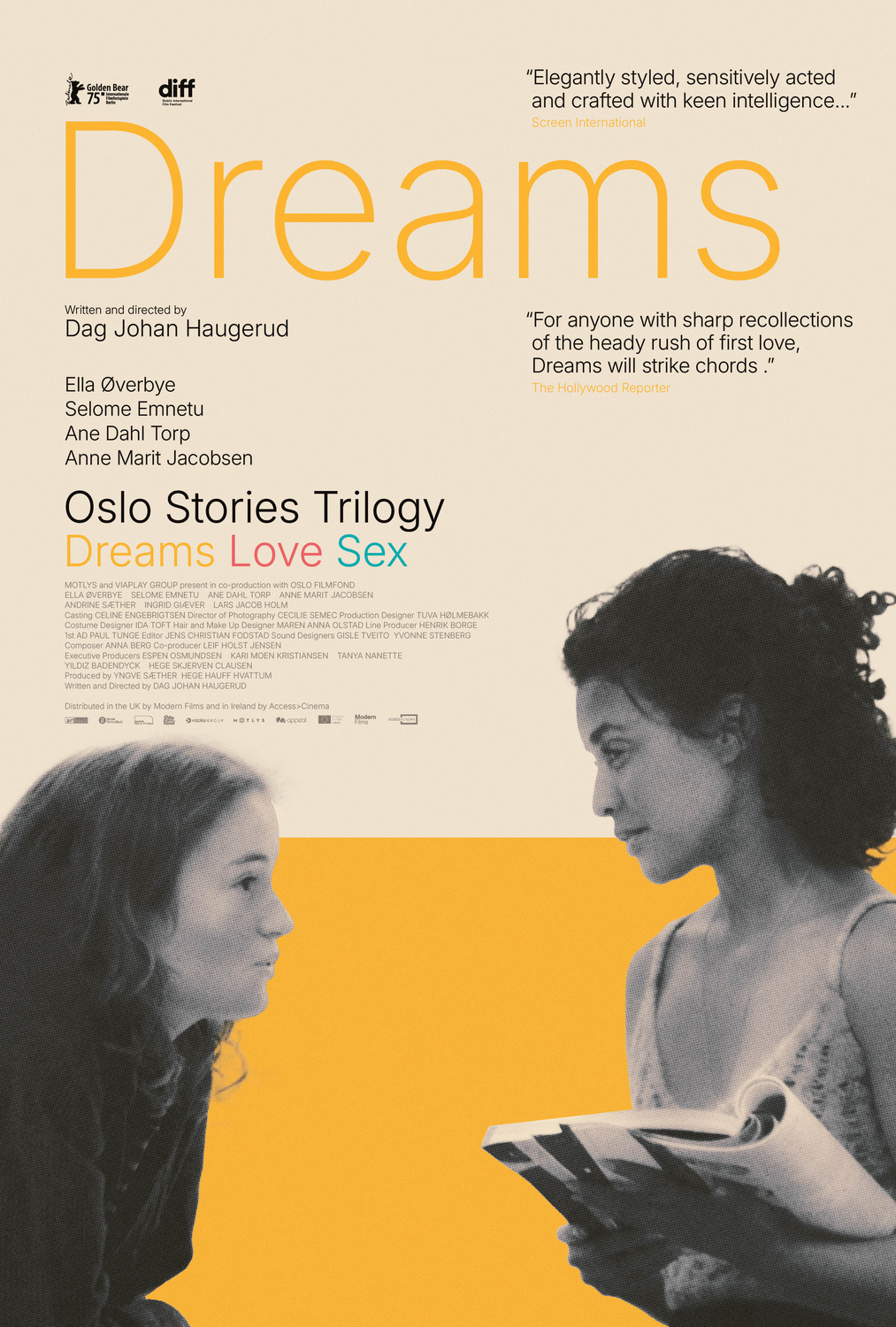 Extra Large Movie Poster Image for Drømmer (#3 of 4)