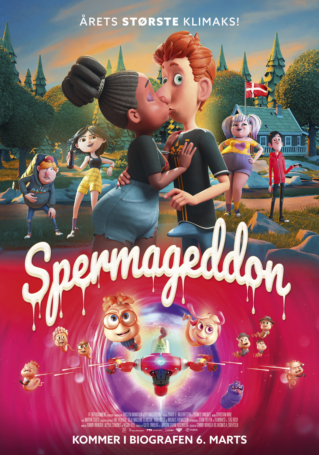 Extra Large Movie Poster Image for Spermageddon 