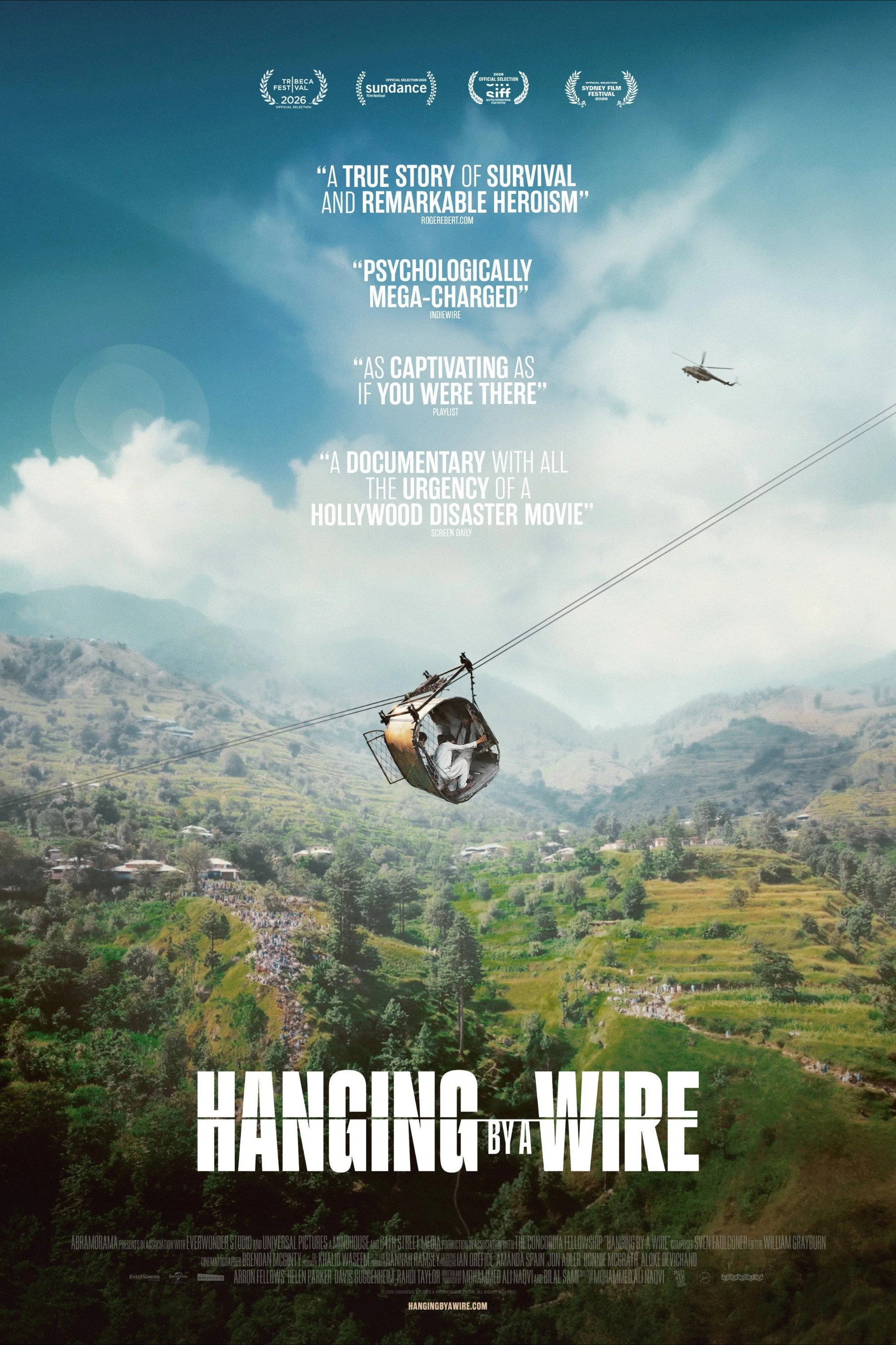 Mega Sized Movie Poster Image for Hanging by a Wire 