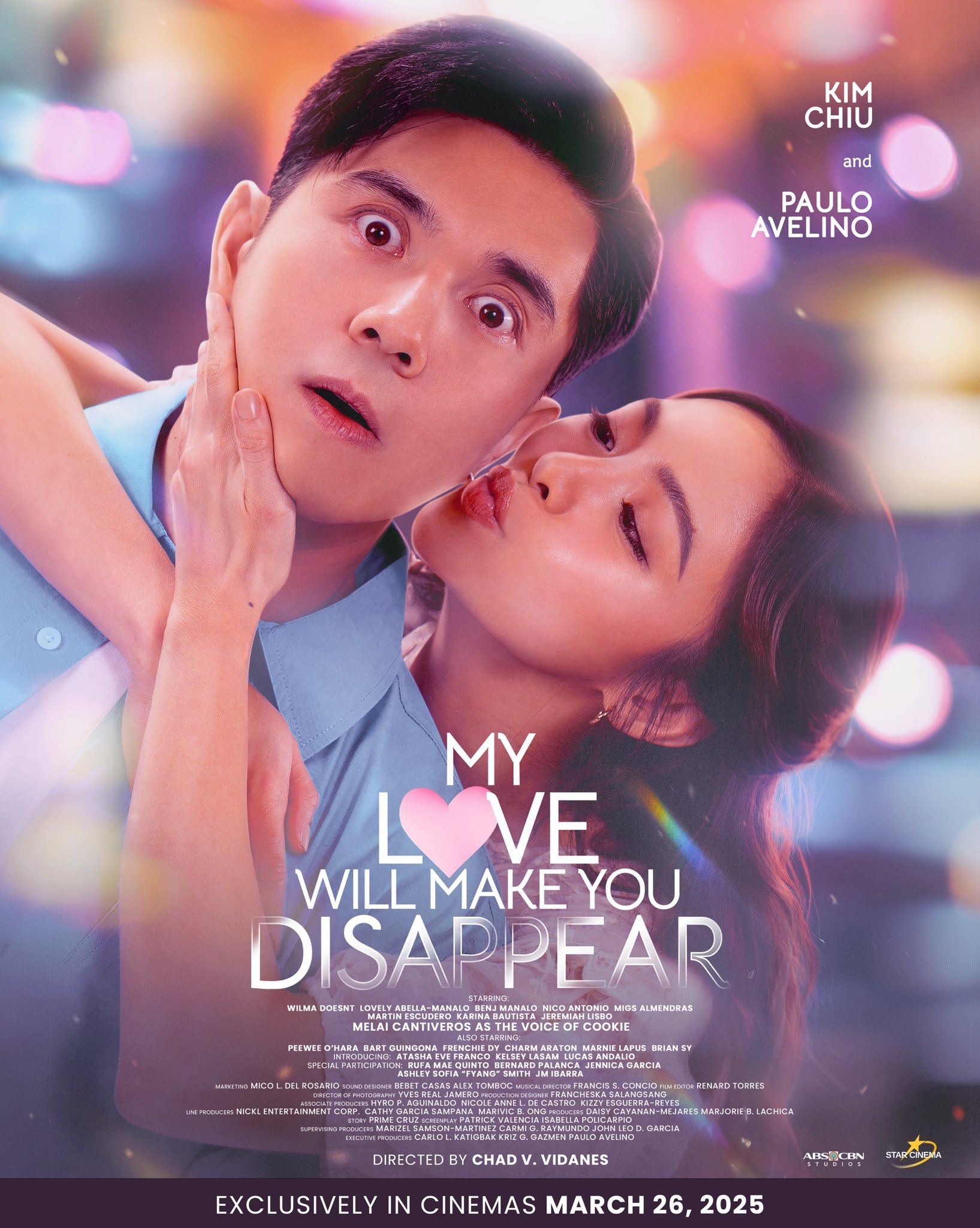 Mega Sized Movie Poster Image for My Love Will Make You Disappear 