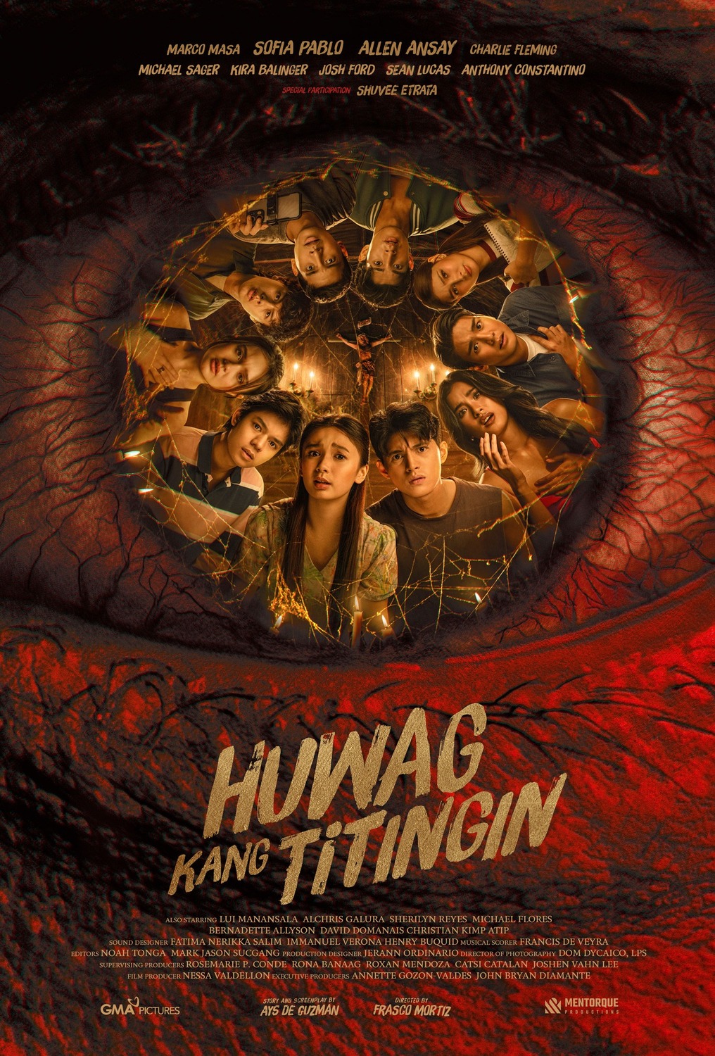 Extra Large Movie Poster Image for Huwag Kang Titingin 