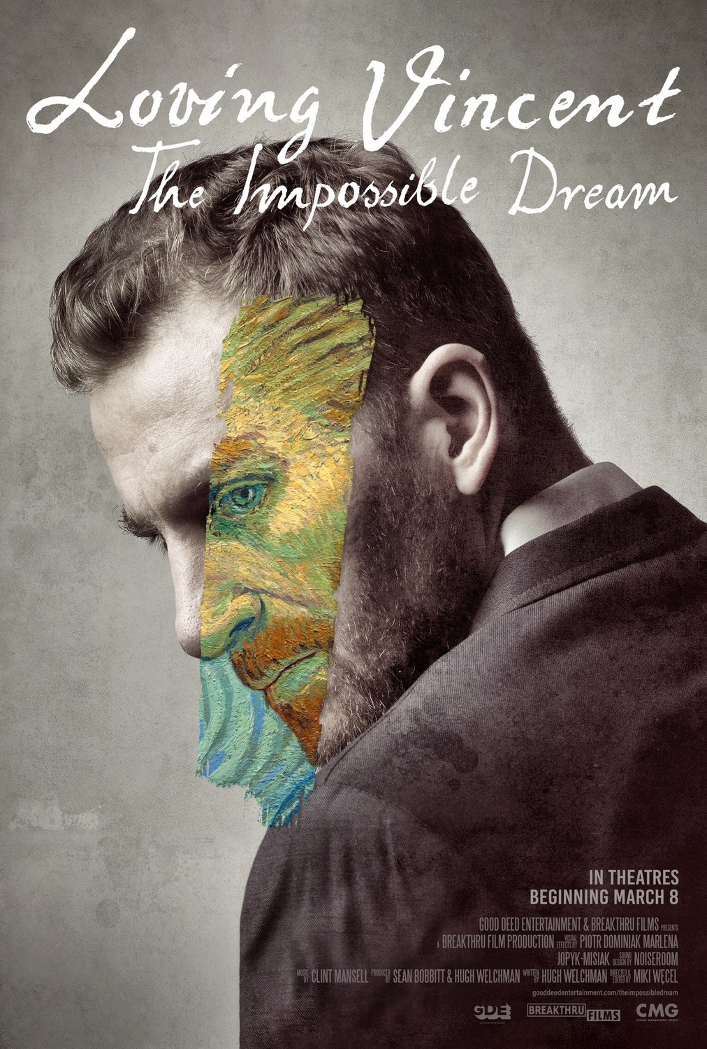 Extra Large Movie Poster Image for Loving Vincent: The Impossible Dream 