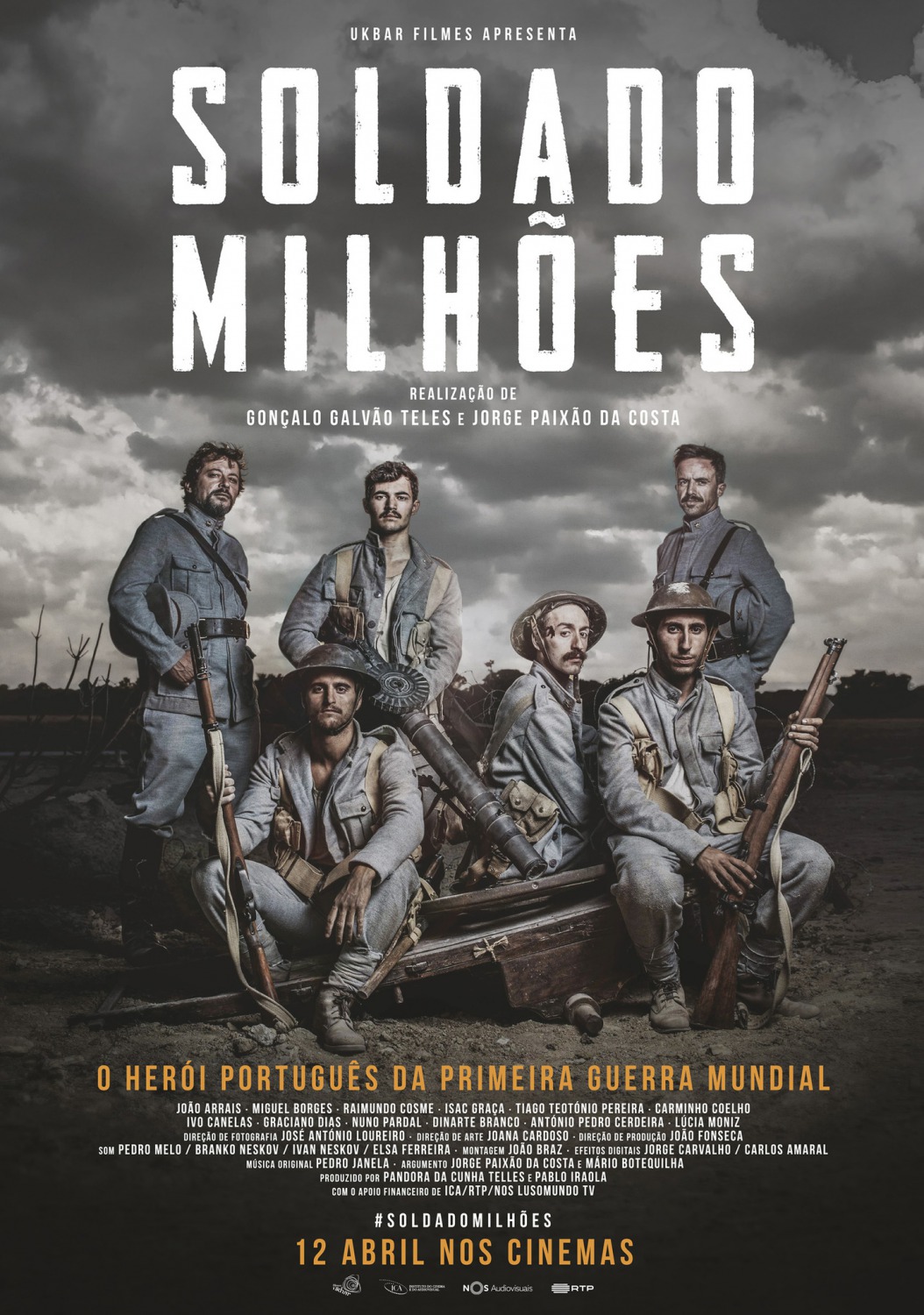 Extra Large Movie Poster Image for Soldado Milhões (#1 of 2)
