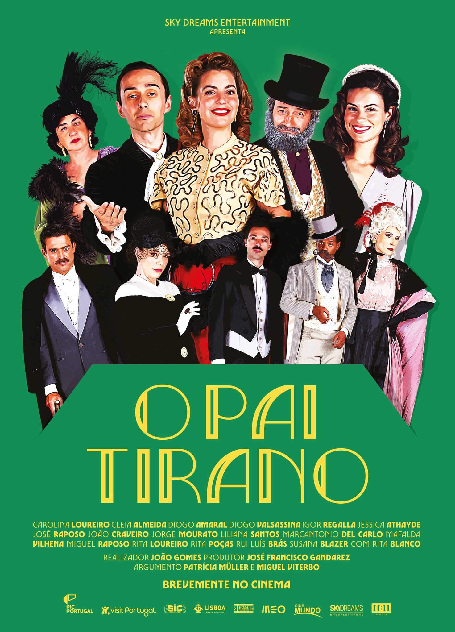 Mega Sized Movie Poster Image for O Pai Tirano (#2 of 3)