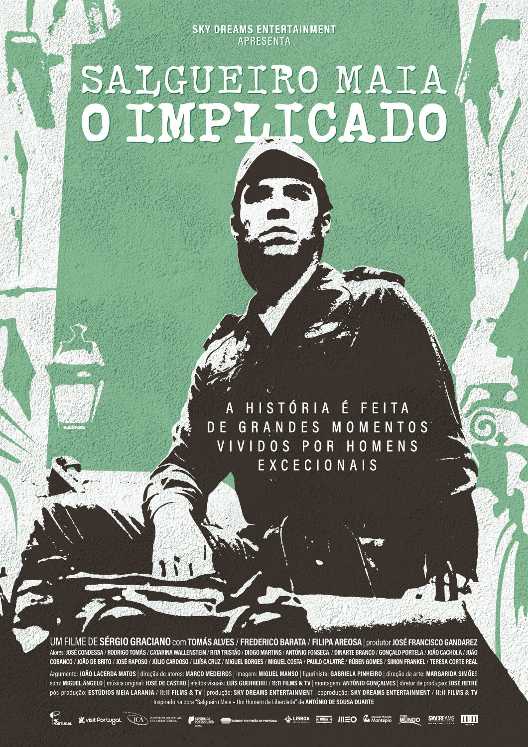 Extra Large Movie Poster Image for Salgueiro Maia - O Implicado (#1 of 2)