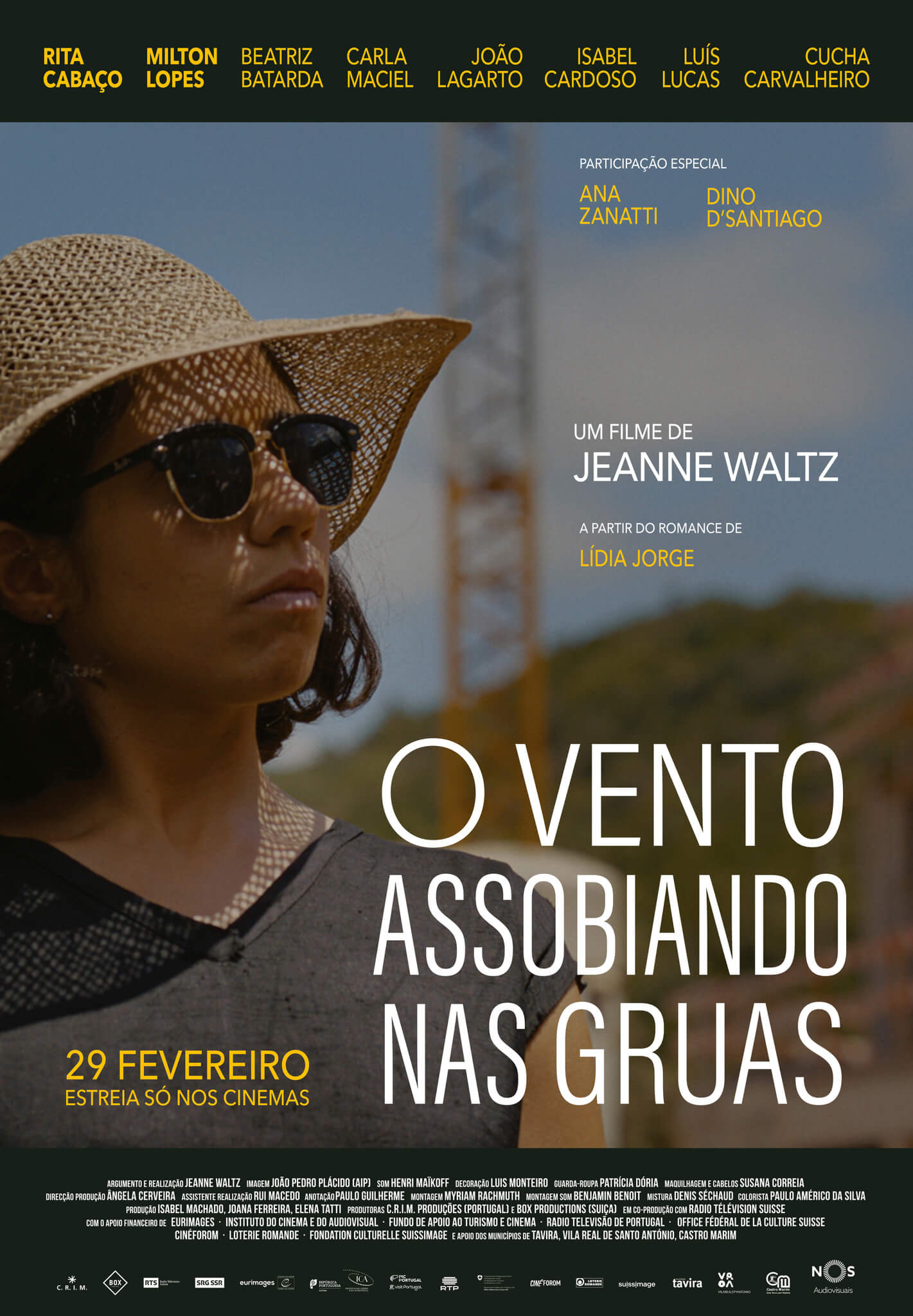 Mega Sized Movie Poster Image for O Vento Assobiando nas Gruas (#1 of 2)