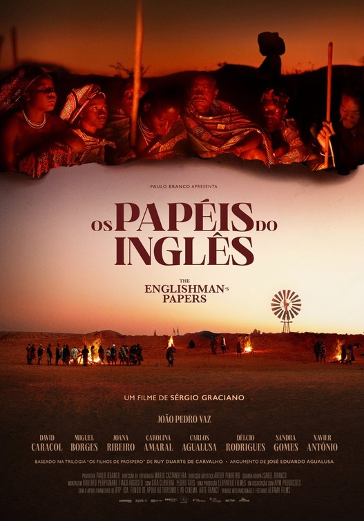 Os Papéis do Inglês Movie Poster
