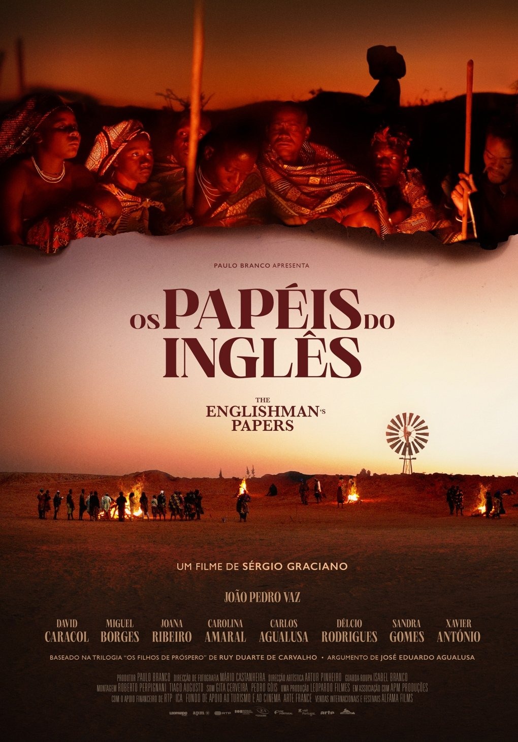 Extra Large Movie Poster Image for Os Papéis do Inglês 