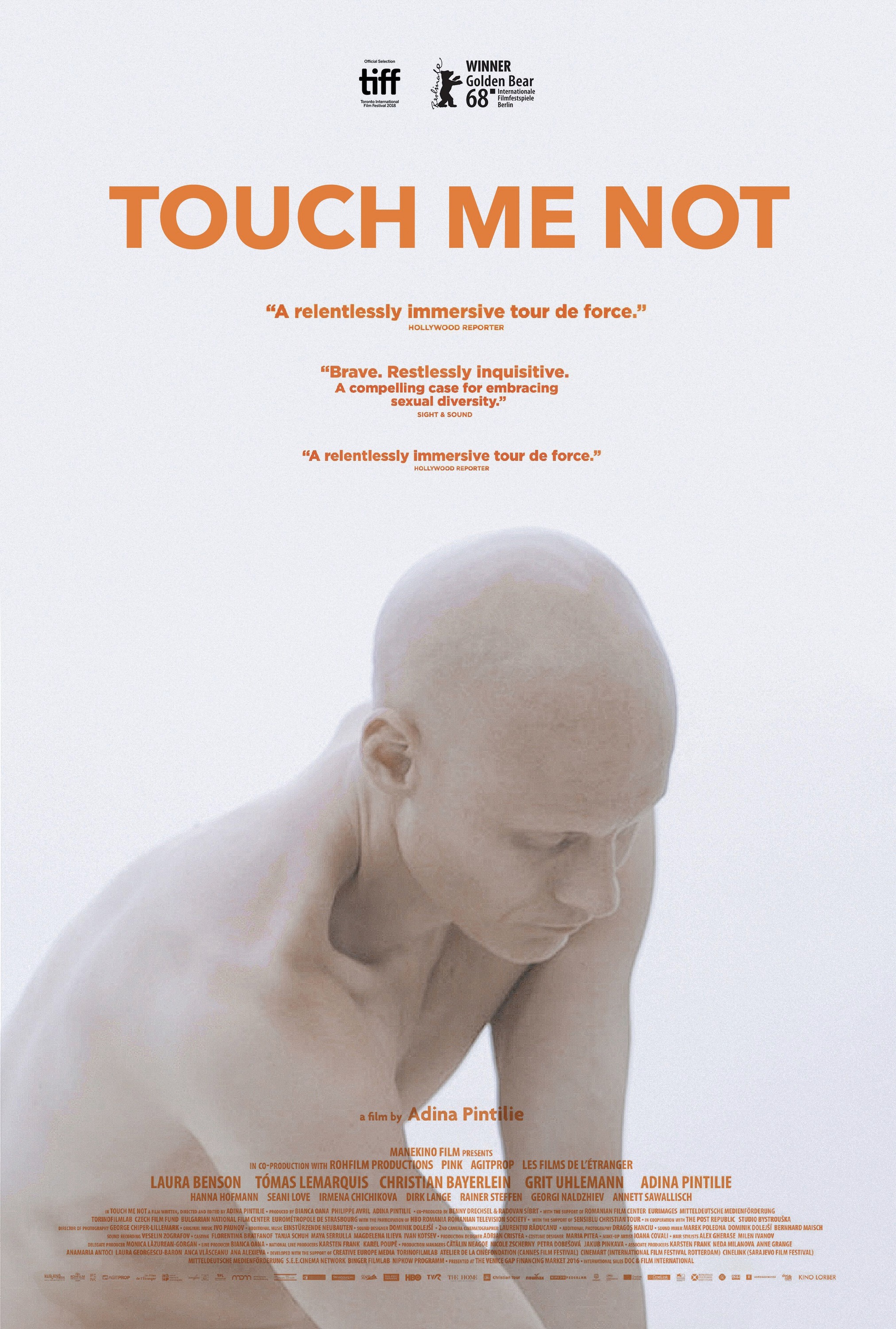Mega Sized Movie Poster Image for Touch Me Not (#2 of 2)