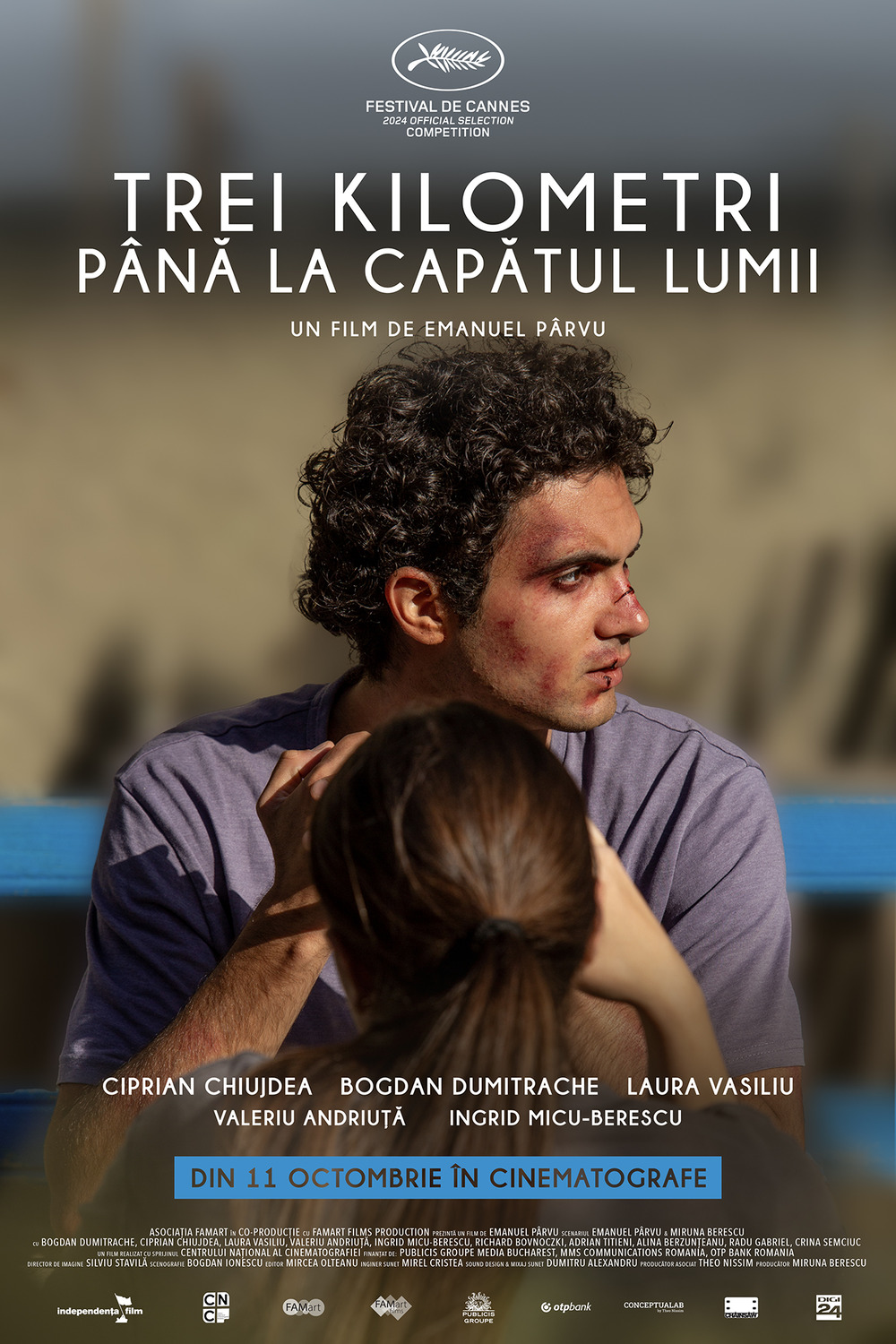 Extra Large Movie Poster Image for Trei kilometri pâna la capatul lumii 