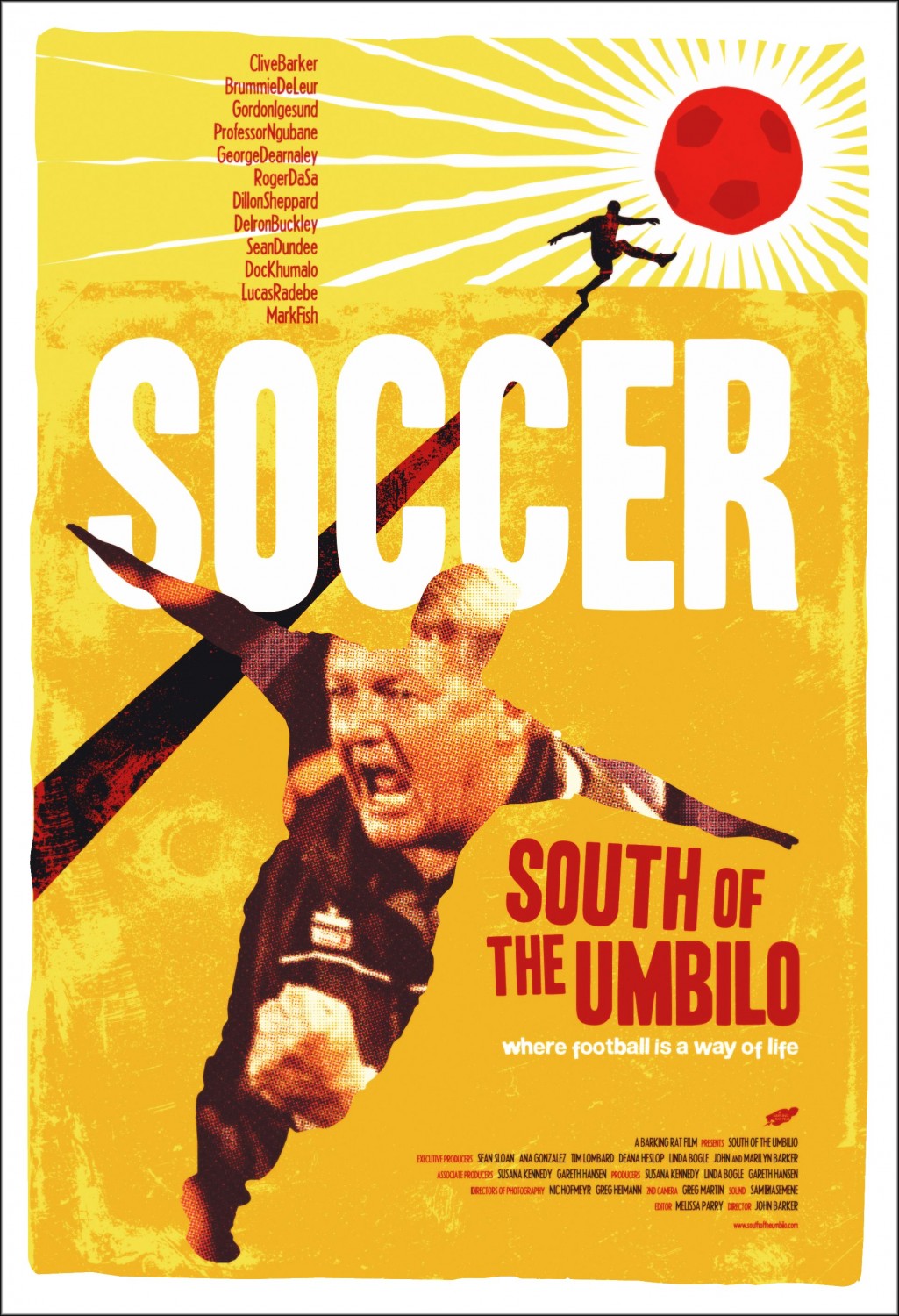 Extra Large Movie Poster Image for Soccer: South of the Umbilo 