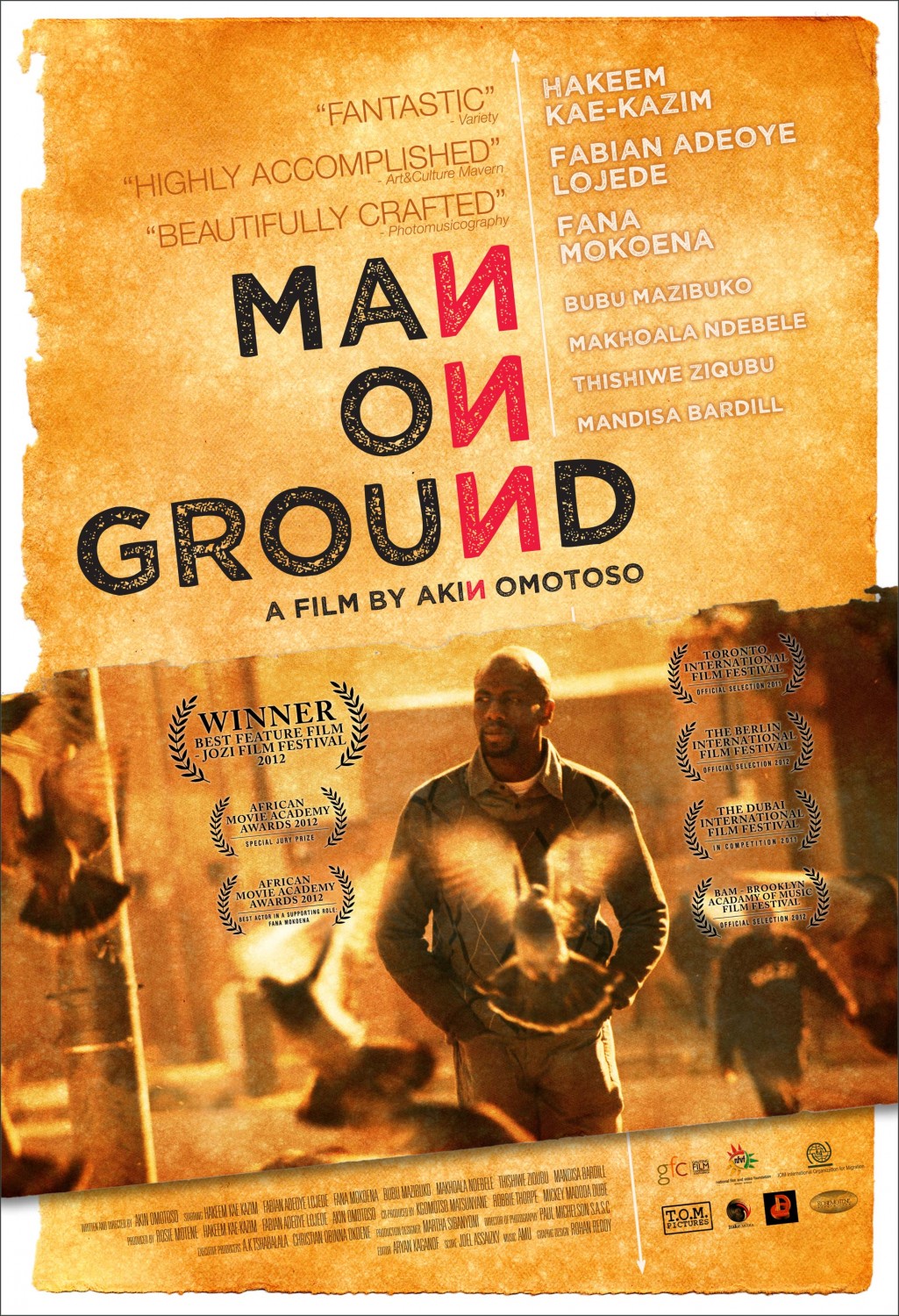 Extra Large Movie Poster Image for Man on Ground 