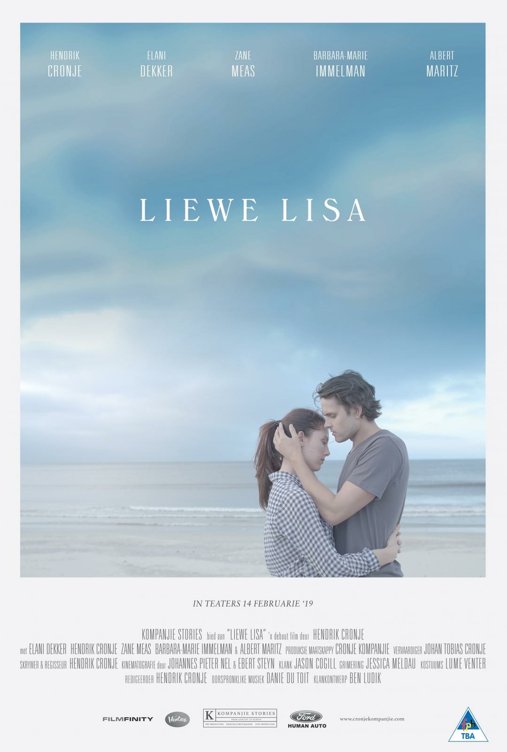Extra Large Movie Poster Image for Liewe Lisa 
