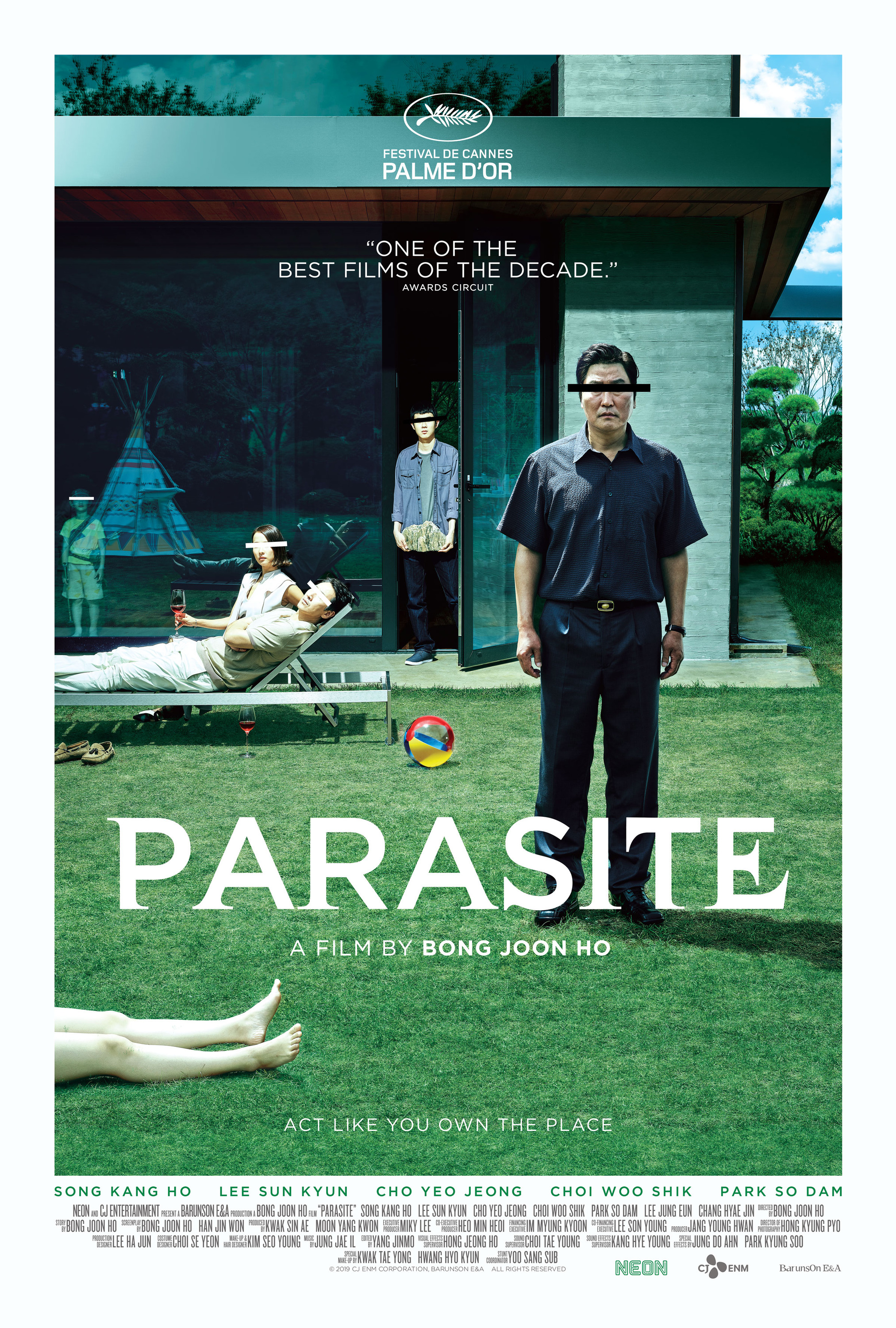 Mega Sized Movie Poster Image for Parasite (#2 of 8)