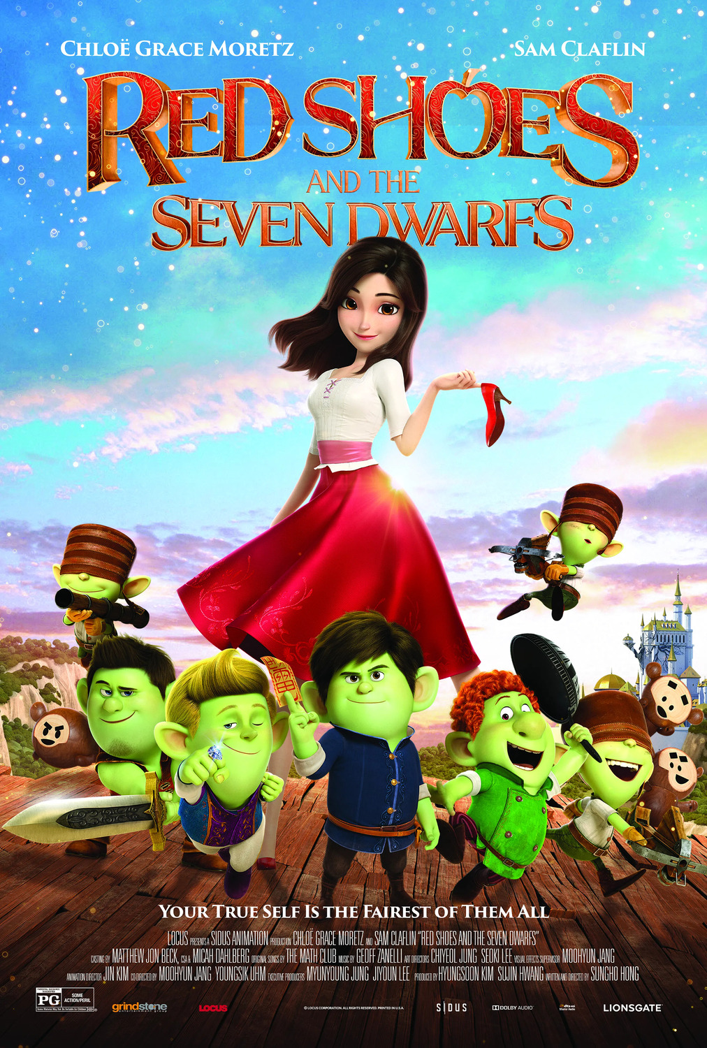 Extra Large Movie Poster Image for Red Shoes and the Seven Dwarfs (#2 of 2)