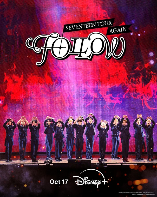 Seventeen Tour 'Follow' Again to Cinemas Movie Poster